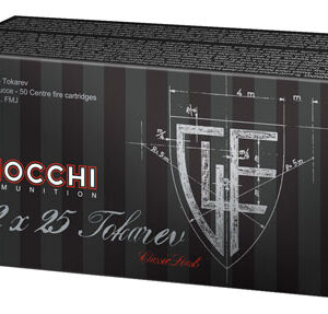 Fiocchi 762TOK Heritage  7.62x25mm Tokarev 88 gr Full Metal Jacket 50 Per Box/ 20 Case
