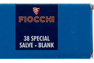 Fiocchi 38BLANK Pistol Blank 38 Special 50 Per Box/ 20 Case