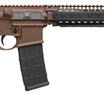 3499 Daniel Defense 0208815126011 DDM4 M4A1 5.56x45mm NATO 30+1 14.50" Barrel w/Flash Suppressor, Mil-Spec Brown Cerakote, 6 Position Stock w/SoftTouch Overmolding