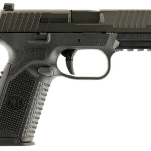 FN 509 9mm pistol with 4 inch barrel and black finish