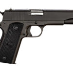 35189 Rock Island 51615 GI Standard FS 9mm Luger Caliber with 5" Barrel, 10+1 Capacity, Overall Black Parkerized Finish Steel, Beavertail Frame, Serrated Slide & Black Rubber Grip