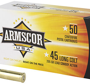 Armscor FAC45LC1N USA  45 Colt 225 gr Lead 50 Per Box/ 8 Case