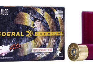 Federal PFC15400 Premium Vital-Shok 12 Gauge 2.75" 9 Pellets 00 Buck Shot 5 Per Box/ 50 Case