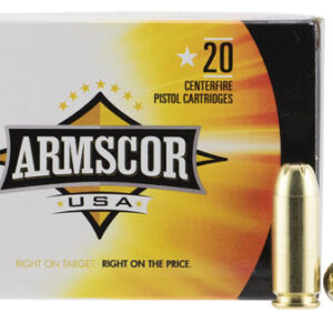 Armscor FAC103N USA  10mm Auto 180 gr Jacket Hollow Point 20 Per Box/ 25 Case