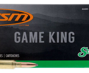 HSM 65CREEDMOOR1N Game King  6.5 Creedmoor 140 gr Sierra GameKing Spitzer Boat Tail 20 Per Box/ 25 Case
