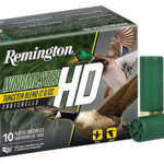 38117 Remington Ammunition 20659 Wingmaster HD 12 Gauge 3.50" 1 3/4 oz 4 Shot 10 Per Box/ 10 Cs