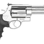 38175 Smith & Wesson 163465 Model 460 XVR 460 S&W Mag 5" Stainless Steel Barrel & 5rd Cylinder, Satin Stainless Steel X-Frame, Includes Two Rear Sights & Two Muzzle Brakes