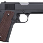 38330 Auto-Ordnance 1911BKOC 1911 A1 Commander 45 ACP 7+1 4.25" Matte Black Serrated Carbon Steel Slide Matte Black Matte Black Carbon Steel Brown Checkered Polymer Grips Right Hand