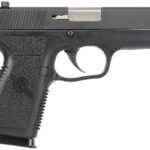 38559 Kahr Arms KP9094N P *CA Compliant 9mm Luger Caliber with 3.60" Barrel, 7+1 Capacity, Black Finish Frame, Serrated Matte Black Stainless Steel Slide, Polymer Grip & TruGlo Night Sigts