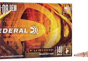 Federal F708FS1 Fusion  7mm-08 Rem 140 gr Fusion Soft Point 20 Per Box/ 10 Case