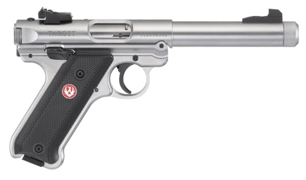 40126 RUGER MKIV TARGET 22LR 5.5" SS TB