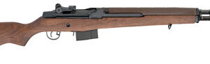 Springfield Armory M1A 22 inch National Match barrel walnut stock black parkerized receiver