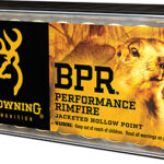 44529 Browning Ammo B195122050 BPR Performance Rimfire 22 WMR 40 gr Jacket Hollow Point 50 Per Box/ 20 Case