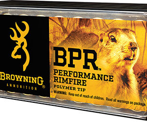 Browning Ammo B195117050 BPR Performance Rimfire  17 HMR 17 gr Polymer Tip 50 Per Box/ 20 Case