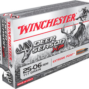 Winchester Ammo X2506DS Deer Season XP 25-06 Rem 117 gr Extreme Point 20 Per Box/ 10 Case