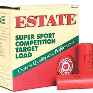 Estate Cartridge SS208 Super Sport Competition Target 20 Gauge 2.75" 7/8 oz 8 Shot 25 Per Box/ 10 Case