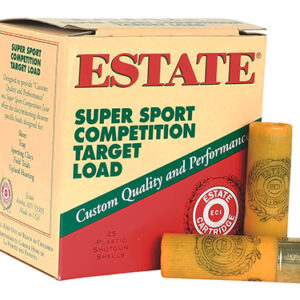 Estate Cartridge SS2075 Super Sport Competition Target 20 Gauge 2.75" 7/8 oz 7.5 Shot 25 Per Box/ 10 Case