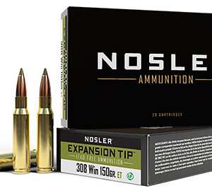 Nosler 40034 E-Tip  308 Win 150 gr E Tip Lead Free 20 Per Box/ 10 Case