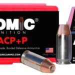 50439 Atomic Ammunition 00433 Pistol Precision Craft 45 ACP +P 230 gr Bonded Match Hollow Point 50 Per Box/ 10 Case