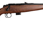 52137 Crickett KSA20411 Model 722 Sporter Compact Youth 22 LR 7+1 16.25" Blued Barrel & Receiver, Fixed Front/Adjustable Rear Sights, Walnut Stock w/13.5" LOP, Rebounding Firing Pin Safety