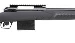 52236 Savage Arms 57009 110 Tactical 308 Win 10+1 24", Matte Black Metal, Gray Fixed AccuStock with AccuFit, Left Hand