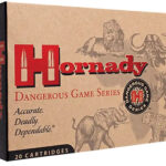 52465 Hornady 82322 Dangerous Game 375 H&H Mag 300 gr Dangerous Game Solid 20 Per Box/ 6 Case