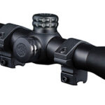 52875 Konus 7267 KonusPro Matte Black 3-9x32mm AO 1" Tube Engraved 30/30 Duplex Reticle Includes Mounting Rings