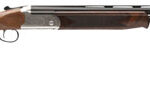 53109 Stevens 22593 555 E 20 Gauge 3" 26" Over/Under Vent Rib Barrel, Silver Engraved Receiver, Oiled Turkish Walnut, Includes Five Chokes, Ambidextrous Hand