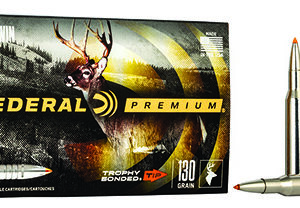 Federal P270TT1 Premium  270 Win 130 gr Trophy Bonded Tip 20 Per Box/ 10 Case