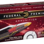 53781 Federal PR7TT1 Premium 7mm Rem Mag 160 gr Trophy Bonded Tip 20 Per Box/ 10 Case