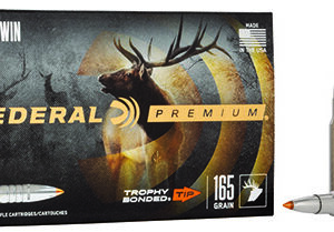 Federal P308TT2 Premium  308 Win 165 gr Trophy Bonded Tip 20 Per Box/ 10 Case