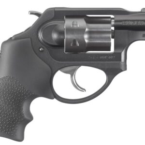 Ruger LCRx .22 WMR revolver, 1.87-inch barrel, matte black finish, Hogue Tamer grip