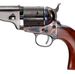 Taylors and Company Hickok Open-Top .45 Long Colt 3.5 inch blued revolver with walnut grip