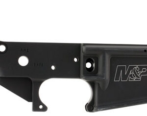 Smith & Wesson 812000 Stripped Lower Receiver  223 Rem, 5.56x45mm NATO 7075-T6 Aluminum Black for S&W M&P15