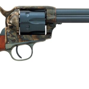 Taylors and Company Cattleman 9mm revolver 4.75 inch barrel charcoal blue finish walnut grip
