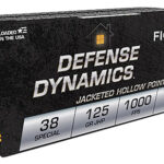 55986 Fiocchi 38F Defense Dynamics 38 Special 125 gr Jacket Hollow Point 50 Per Box/ 20 Case