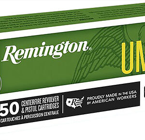 Remington Ammunition 23746 UMC  40 S&W 165 gr Full Metal Jacket 50 Per Box/ 10 Case