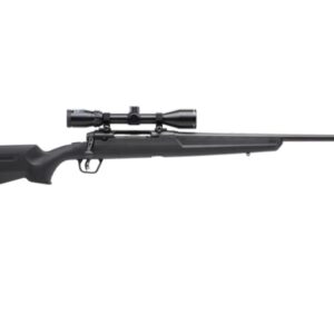 Savage Axis II XP Compact .243 Winchester bolt-action rifle with Bushnell Banner 3-9x40 scope and 20 inch barrel