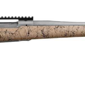Ruger Hawkeye FTW Hunter .375 Ruger 22 inch matte stainless rifle with H-S Precision tan/black synthetic stock
