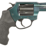 58318 Charter Arms 25387 Undercover Chameleon 38 Special 5rd 2" Barrel, Overall Hi-Polished Iridescent Cerakote Finish, Standard Hammer, Finger Grooved Black Rubber Grip