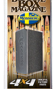 Mossberg 95034 Drop Box Magazine Patriot 3rd 338 Win Mag/300 Win Mag/7mm Rem Fits Mossberg 4x4 Long Action Black Polymer