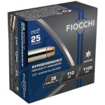 59060 Fiocchi 38XTPB25 Hyperformance 38 Special +P 110 gr Hornady XTP Hollow Point 25 Per Box/ 20 Case