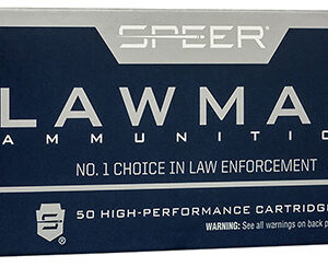 Speer 53919 Lawman  357 Sig 125 gr Total Metal Jacket Flat Nose 50 Per Box/ 20 Case
