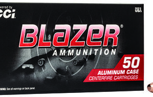 CCI 3519 Blazer Handgun 38 Special +P 158 gr Total Metal Jacket 50 Per Box/ 20 Case