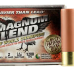 62149 HEVI-Shot HS41255 Magnum Blend 12 Gauge 3" 2 oz Tungsten 5/6/7 Shot 5 Per Box/ 10 Case