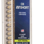 63207 CCI 0026 Specialty CB Pest Control 22 Short 29 gr Lead Round Nose 100 Per Box/ 50 Case