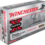 65244 Winchester Ammo X7MM1 Super X 7mm Mauser 145 gr Power Point 20 Per Box/ 10 Case