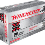 65257 Winchester Ammo X38S1P Super X 38 Special 158 gr Lead Round Nose 50 Per Box/ 10 Case