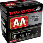 65322 Winchester Ammo AAL129 AA Xtra-Lite 12 Gauge 2.75" 1 oz 9 Shot 25 Per Box/ 10 Case