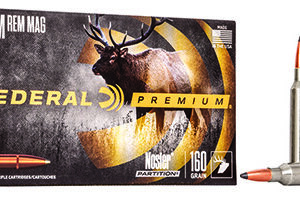 Federal P7RF Premium  7mm Rem Mag 160 gr Nosler Partition 20 Per Box/ 10 Case